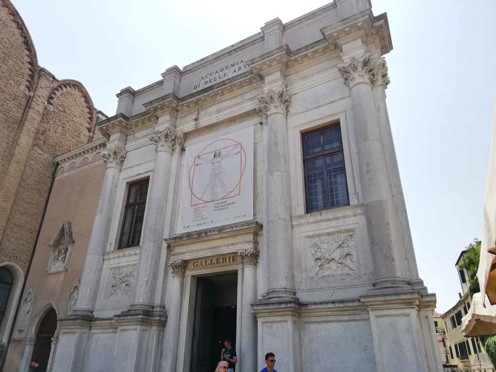The Accademia Gallery in Venice