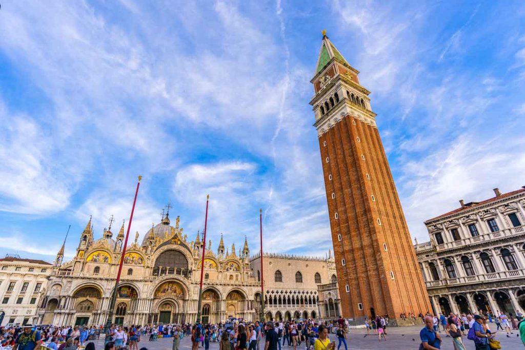 Opening times St Mark's Basilica and Bell Tower