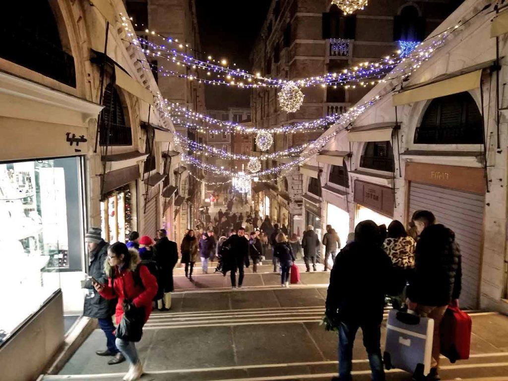 Venice between Christmas and New Year's Day