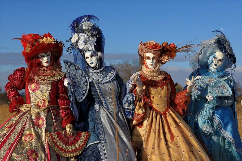 How was Carnival historically celebrated in Venice?